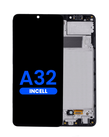 Display-uri si Touchscreen-uri - Display Samsung Galaxy A32 4G, A325 A32 4G incell LCD cu rama Compatibil