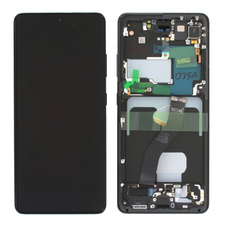 Display-uri si Touchscreen-uri - Display Samsung Galaxy S21 Ultra 5G G998 Phantom Black