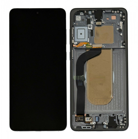 Piese si Componente GSM - Display Samsung Galaxy S25 Edge S937 cu rama, Jet Black , Original Service Pack