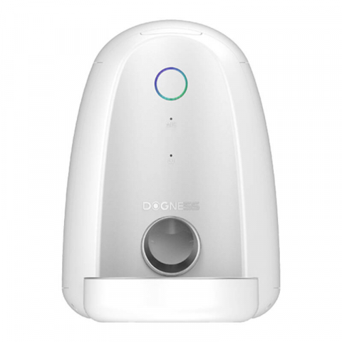 Pentru Catei - Distribuitor inteligent de hrană / Hranitor animale cu Bol din plastic, Pet feeder