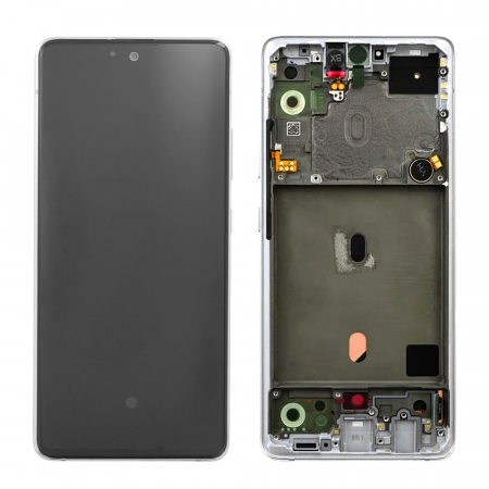 Piese si Componente GSM - Ecran Display Samsung Galaxy A51 5G A516, A51 5G 2020 White