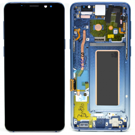 Display-uri si Touchscreen-uri - Ecran Display Samsung Galaxy S9 G960f Polaris Blue