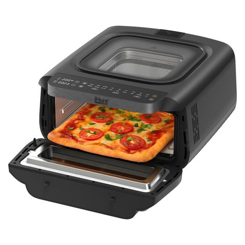 HOME - Cuptor cu aer cald iHunt Bro Pizza Air Fryer ULTRA FAST/ Cuptor Pizza