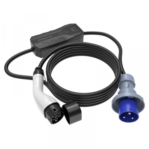 Auto - Statie incarcare masini electrice type-2 3.5 kW Choetech ACG15 cu ecran LCD