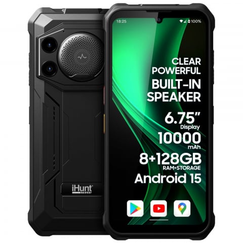 iHunt - Telefon iHunt Titan Music P11001 Ultra, Display mare 6.75 inch, Baterie 10000mAh, 128gb, adroid 15