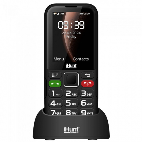 iHunt - Telefon iHunt Primo 4G, Ecran Mare 2.4 inch,Telefon cu taste, Telefon Seniori Batrani, telefon cu butoane