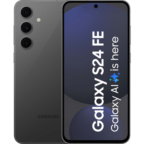 Samsung - Telefon mobil Samsung Galaxy S24 FE, Dual SIM, 8GB RAM, 128GB, 5G, Graphite