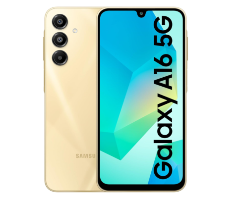 Telefoane Mobile - Telefon Samsung A16 5G A166F 6.7" 4GB 128GB DualSIM Gold