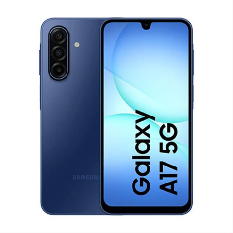 Samsung - Telefon Samsung Galaxy A17 5G, Display 6.7 inch, 5000mAh, 4GB RAM, 128GB, 5G, Blue