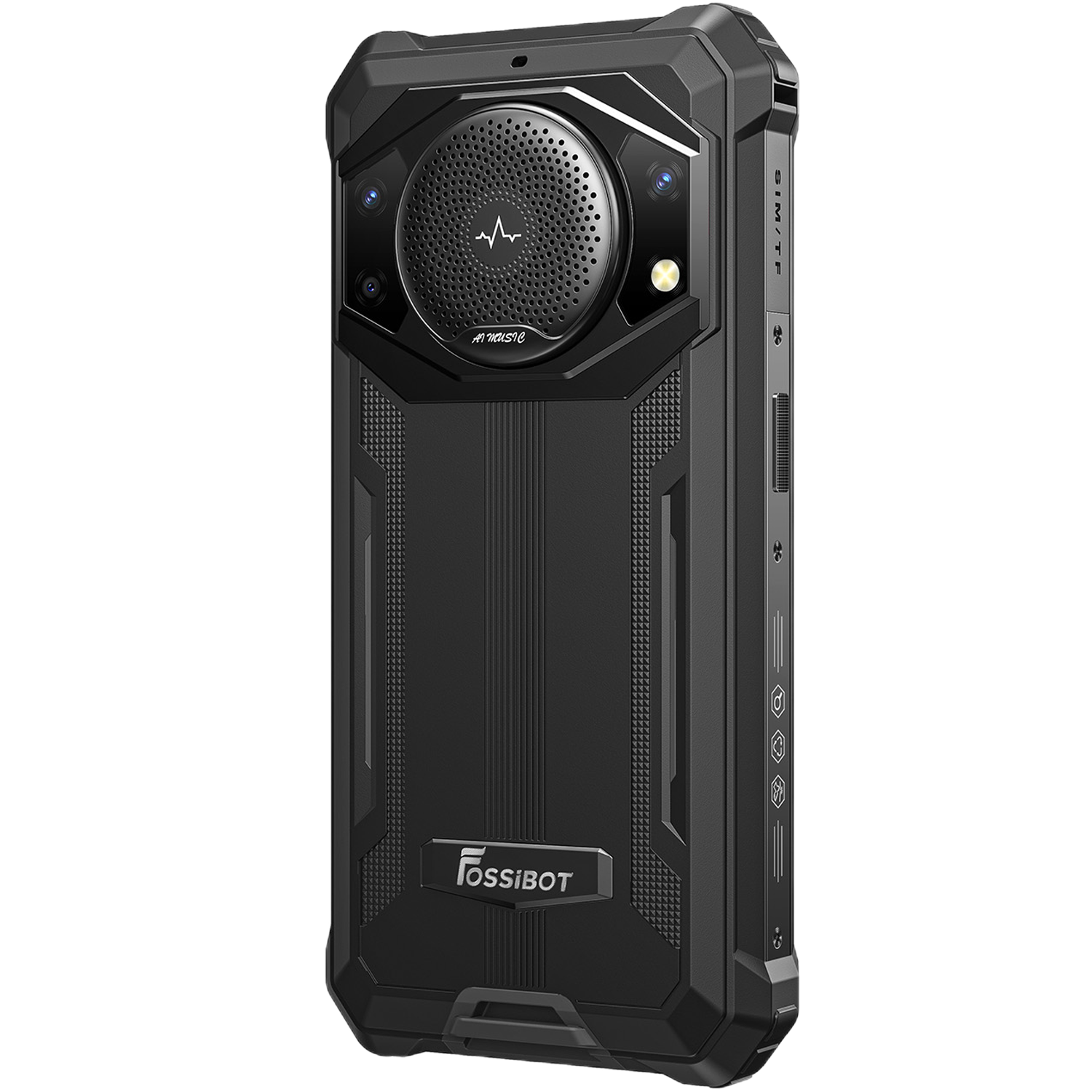 Telefon FOSSIBOT F101P 4G 10600mAh 123dB Speaker, Music, difuzor puternic, baterie mare, rezistent [2]