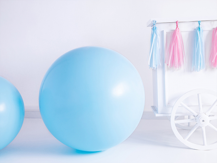 Balon Jumbo Albastru Deschis - 100 cm [2]