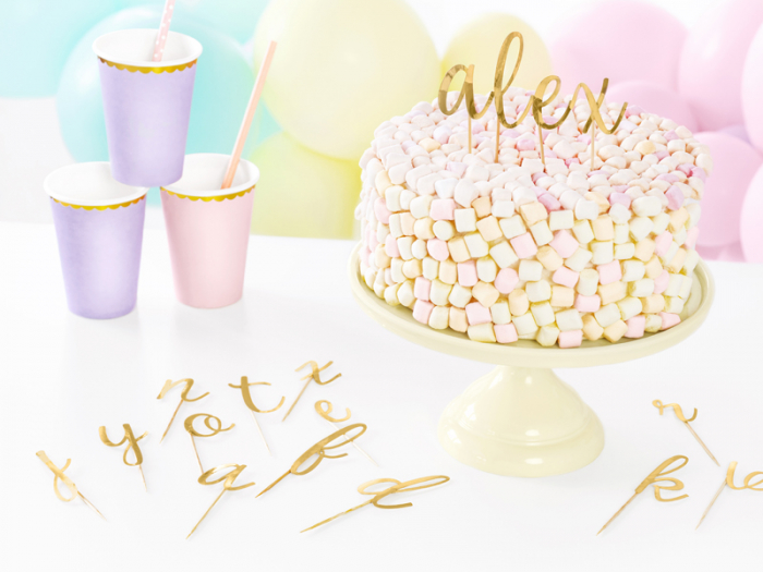 Set Decoratiuni Prajitura - Alfabet [2]
