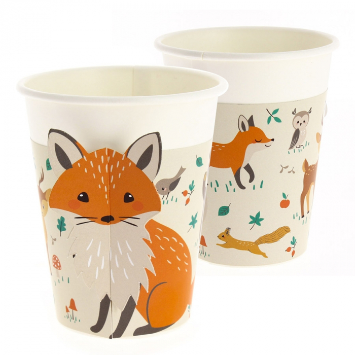 Set 6 Pahare Animale de Padure, 200 ml [3]