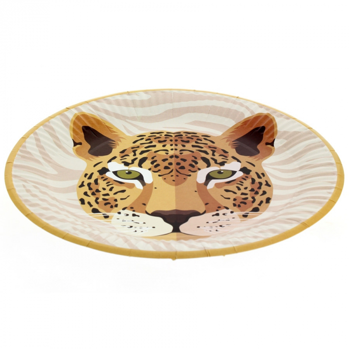 Set 6 Farfurii Leopard, 23 cm [2]