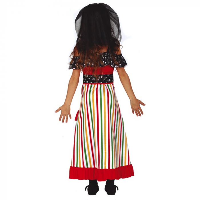 Rochie Dia de Los Muertos 7 - 9 ani [2]