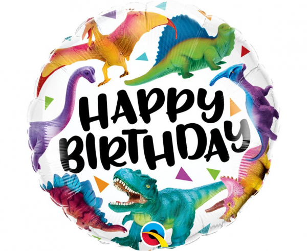 Balon Folie Happy Birthday Dinozauri - 46 cm [1]