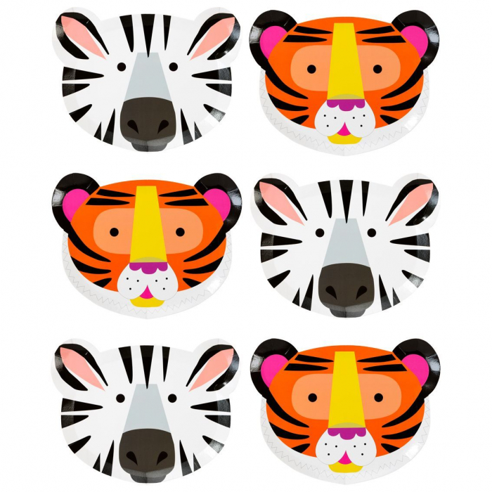 Set 12 Farfurii Party Animals [4]