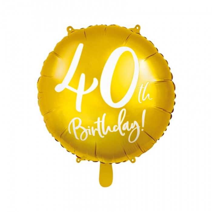 Balon Folie 40 ani - 45 cm [6]