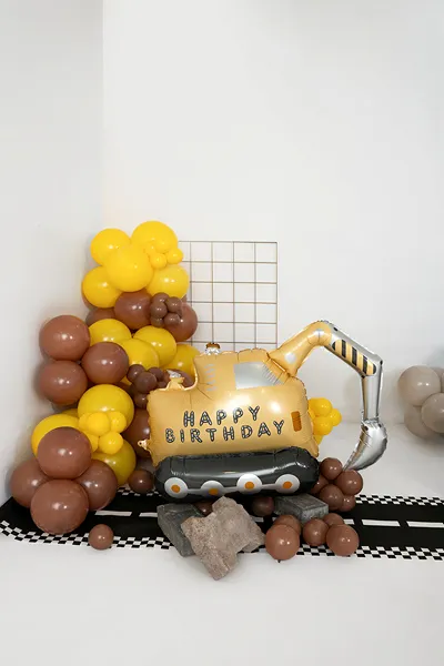 Balon Folie Aniversar Excavator, 76 cm [2]