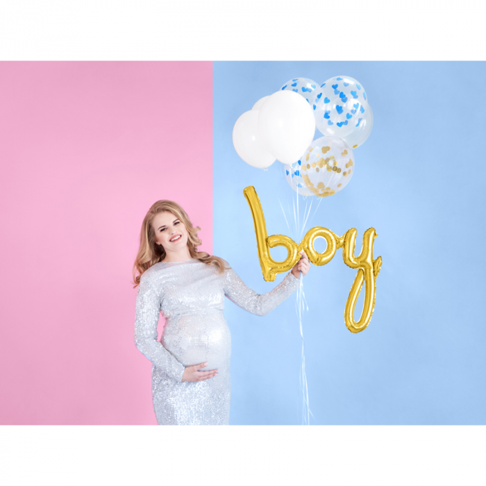 Balon Folie Boy, Auriu - 74 cm [2]