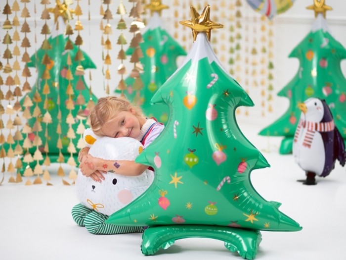 Balon Folie Brad de Craciun - 94 cm [2]