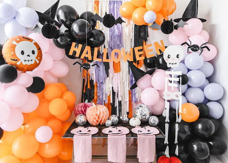 Balon Folie Craniu Halloween, 45 cm [2]