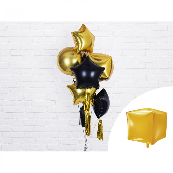 Balon Folie Cub, Auriu - 35 cm [2]