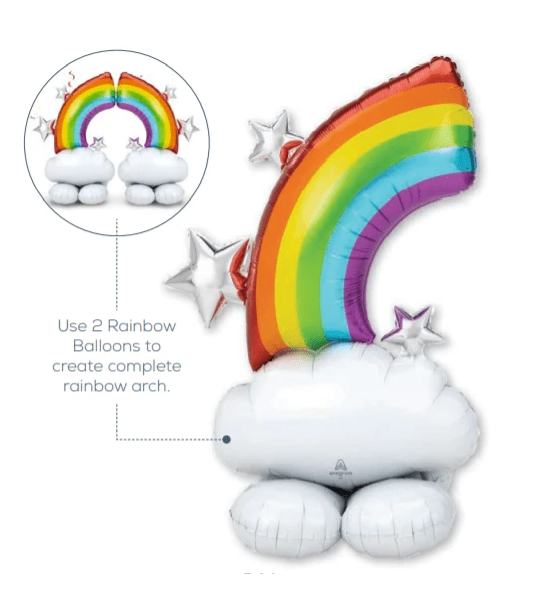 Balon Folie Curcubeu - 127 cm [2]