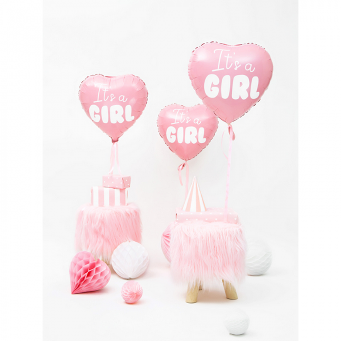 Balon Folie Inima, It's a Girl - 45 cm [3]