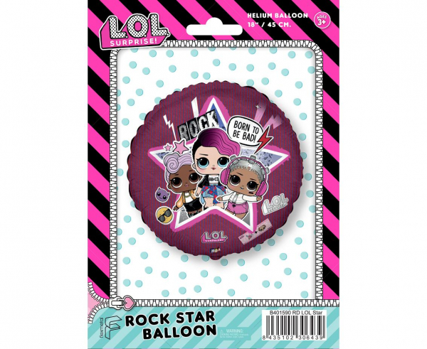 Balon Folie LOL Surprise Rock Star - 46 cm [2]