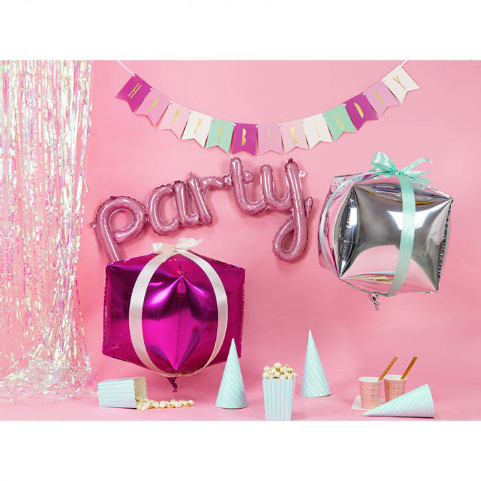 Balon Folie Party, Roz - 80x40 cm [2]