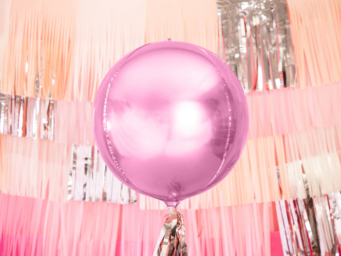Balon Folie Sfera Roz - 40 cm [2]