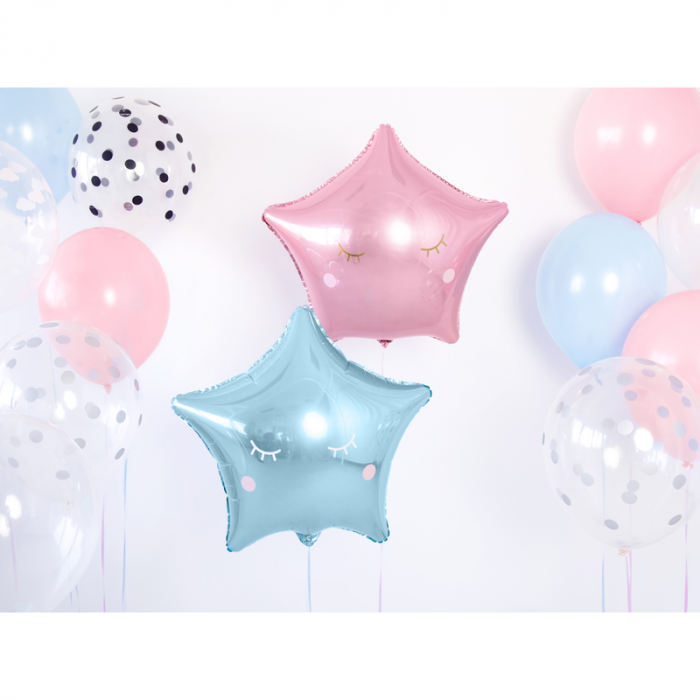 Balon Folie Stea, Albastru - 48 cm [2]