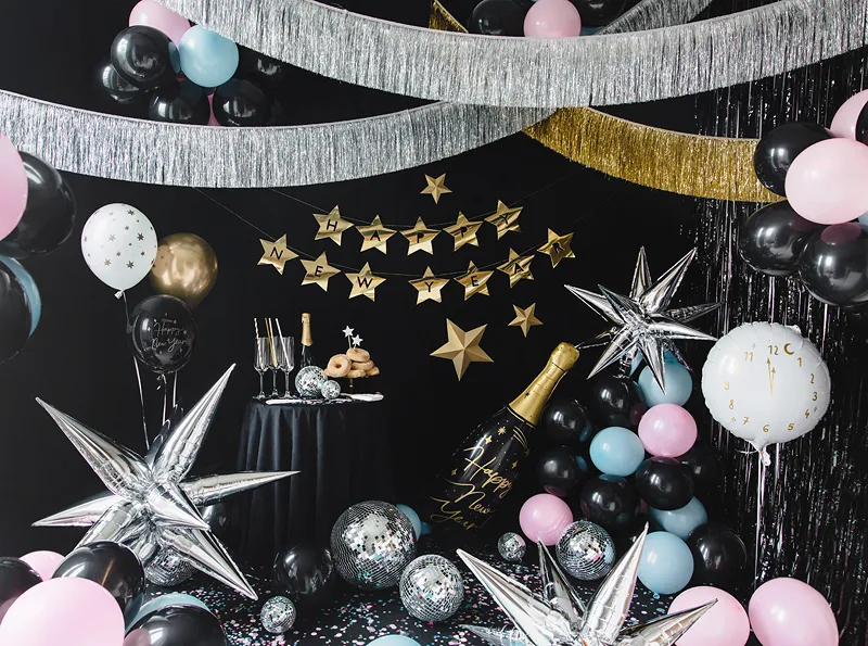 Balon Folie Sticla Sampanie Happy New Year - 98 cm [3]