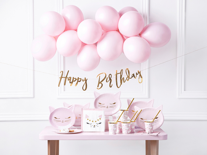 Banner Happy Birthday, Rose Gold [2]