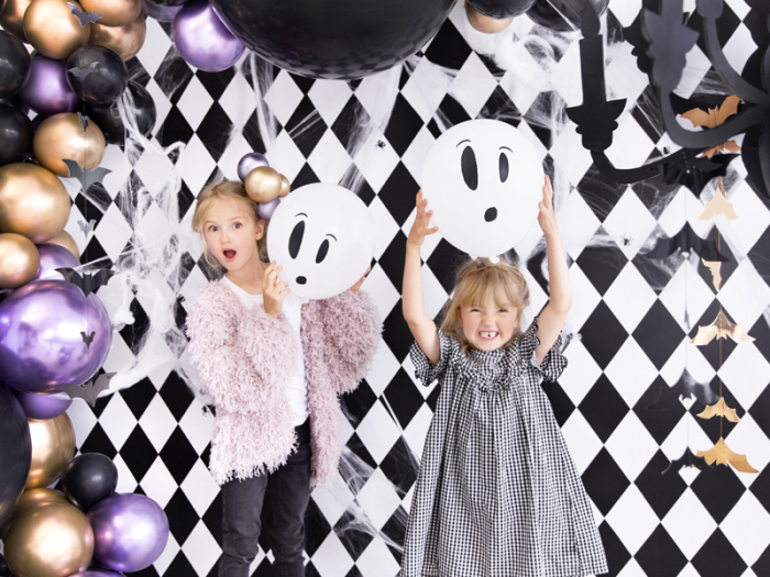 Set 3 Baloane Halloween Fosforescente - 27 cm [2]