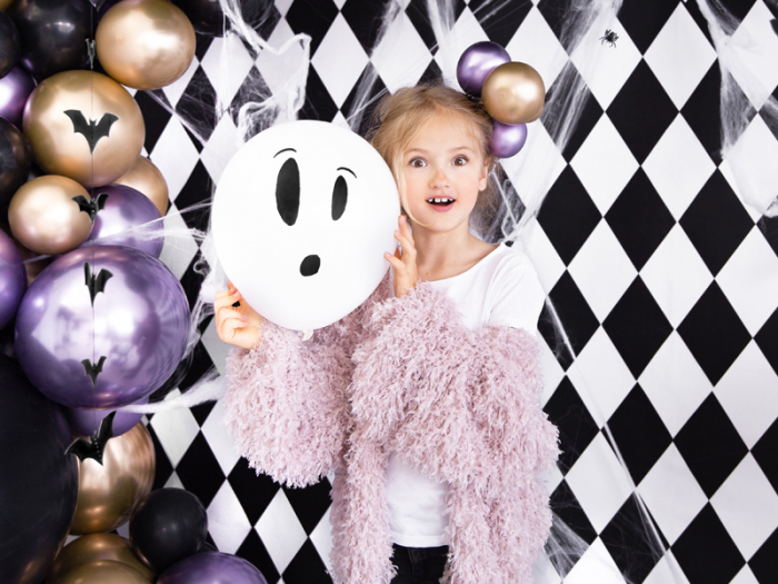 Set 3 Baloane Halloween Fosforescente - 27 cm [5]