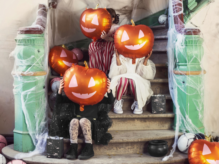 Balon Folie Dovleac Halloween - 40x40 cm [2]