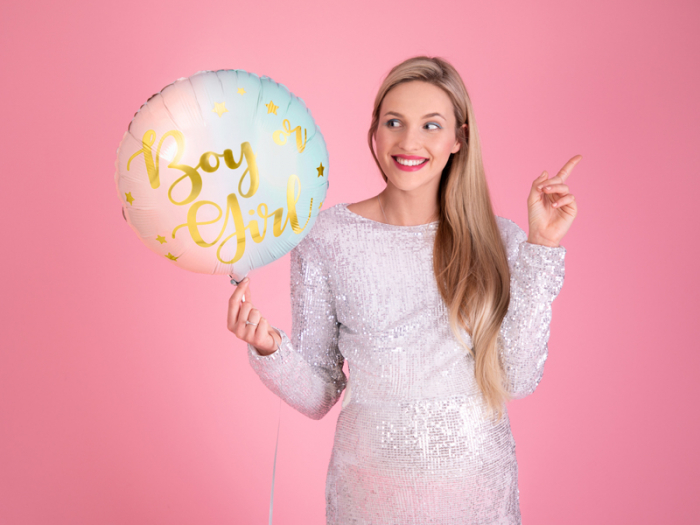 Balon Folie Gender Reveal Boy or Girl - 35 cm [2]