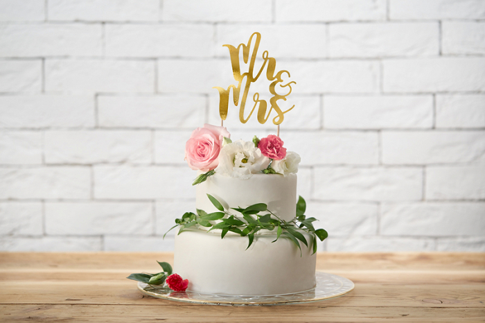 Decoratiune Prajitura Mr&Mrs [2]