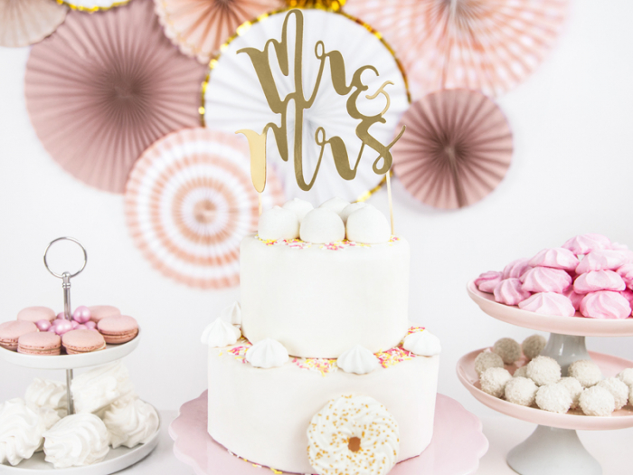 Decoratiune Prajitura Mr&Mrs [4]