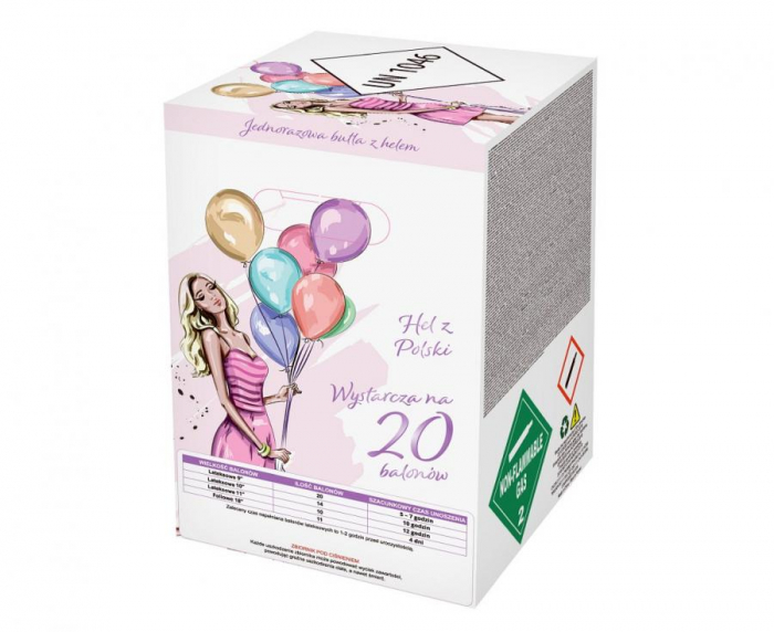Butelie Heliu 20 Baloane [2]