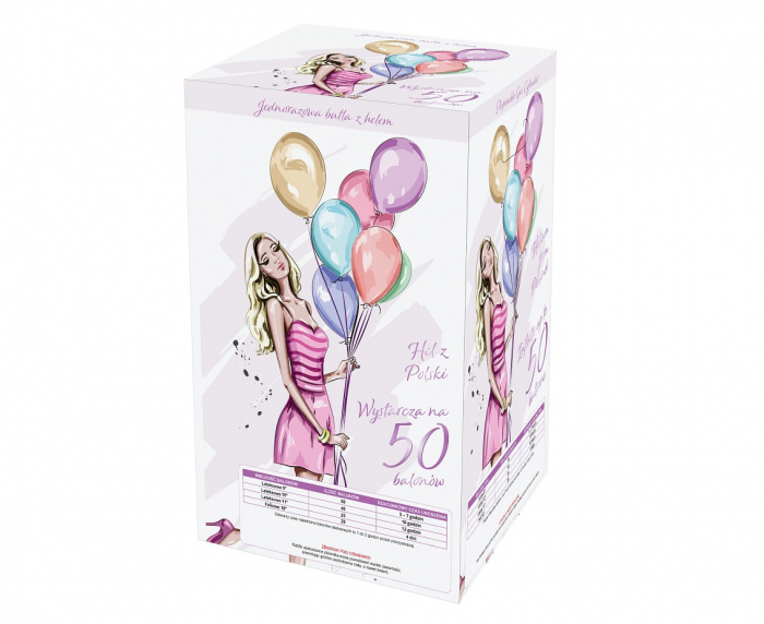 Butelie Heliu 50 Baloane [3]
