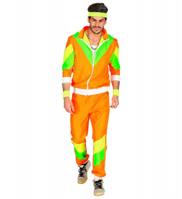 Costum Anii 80 Portocaliu [2]