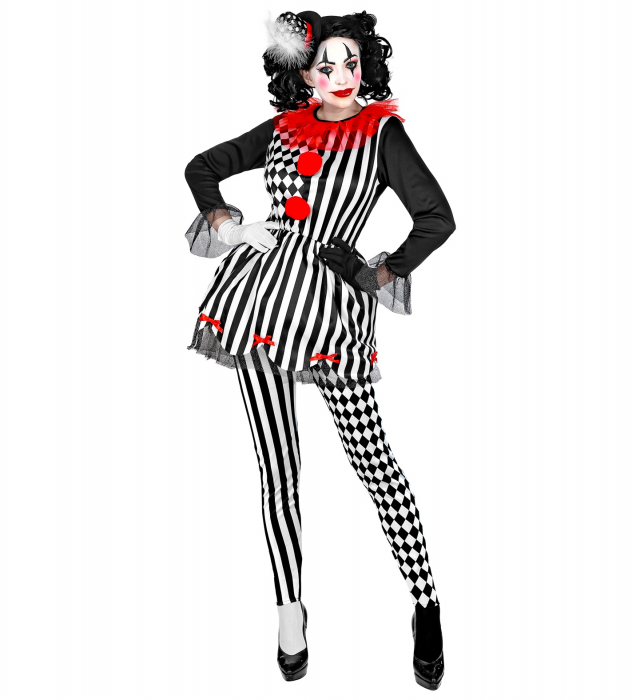 Costum Arlechin Dama 3 Piese [1]