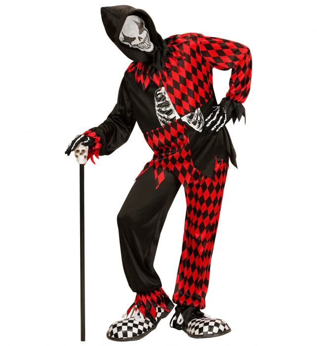 Costum Arlechin Schelet Copil [3]