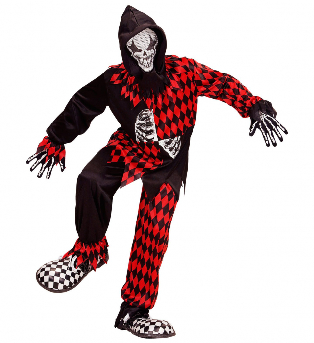 Costum Arlechin Schelet Copil [2]