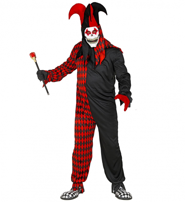 Costum Arlechin Schelet Halloween [1]