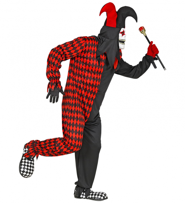 Costum Arlechin Schelet Halloween [3]