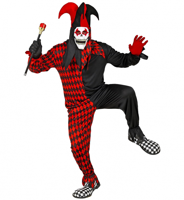 Costum Arlechin Schelet Halloween [2]